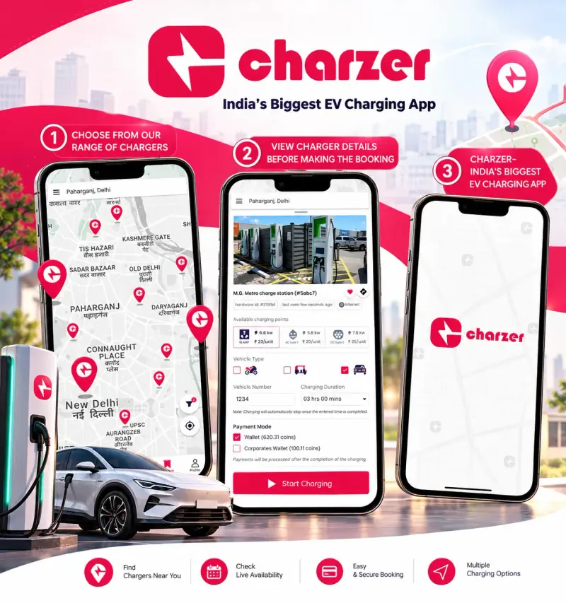 Charzer - Mobile App Case Study & UI Showcase