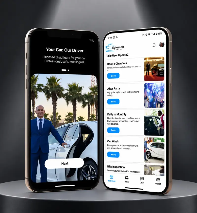 Salamah Drivers - Mobile App Case Study & UI Showcase